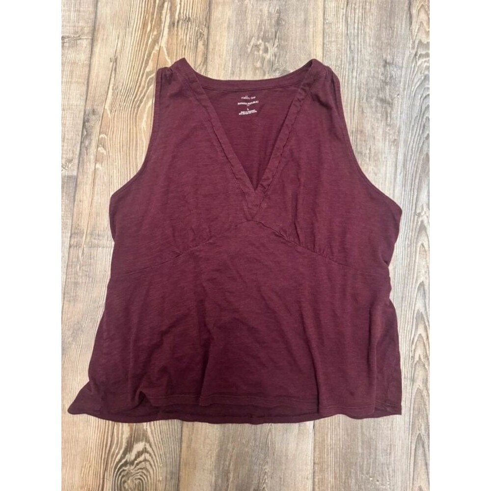 Malibu tee deep v tank